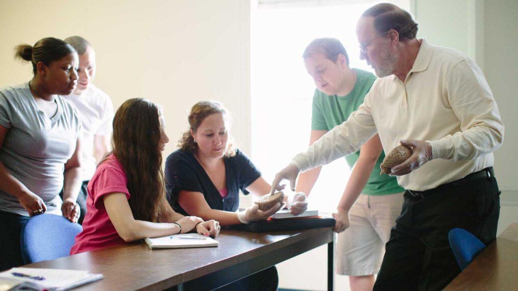 Students in Behavioral Sciences classroom